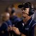 Saline Head Coach Joe Palka gestures during the game against Pioneer High School on Friday. Pioneer defeated Saline 7-6. Daniel Brenner I AnnArbor.com